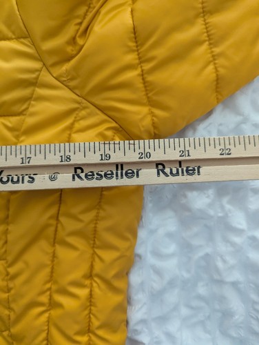 Ellesse Padded Jacket Women's Yellow Size UK 14 - Picture 4 of 9