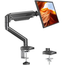 Single Monitor Arm Desk Mount Fits 13 to 32 inch Computer Screens, Holds 4.4 ...