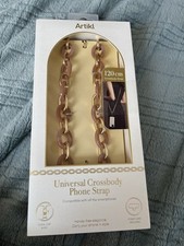 Artikl Universal Crossbody Chain link Phone Strap Fits All Smart Phones-NEW 