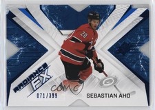 2022-23 SPx Radiance F/X Blue 71/399 Sebastian Aho #RFX-26 0x1
