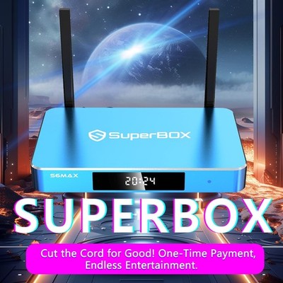 Superbox S6 Max Streaming Media Player Authorized Reseller Message To Me