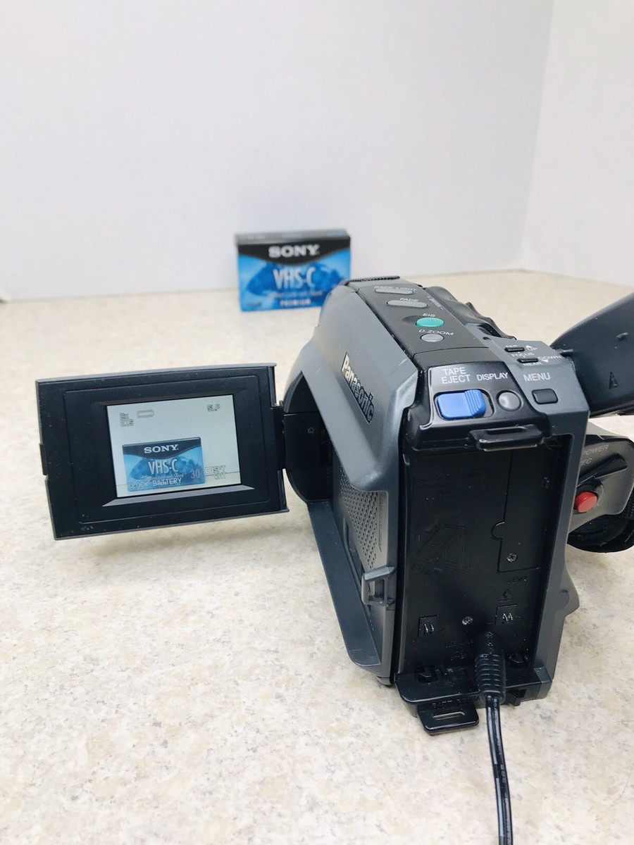 Panasonic PV-L501D Palmcorder Palmsight Camcorder VHS-C 150x Zoom