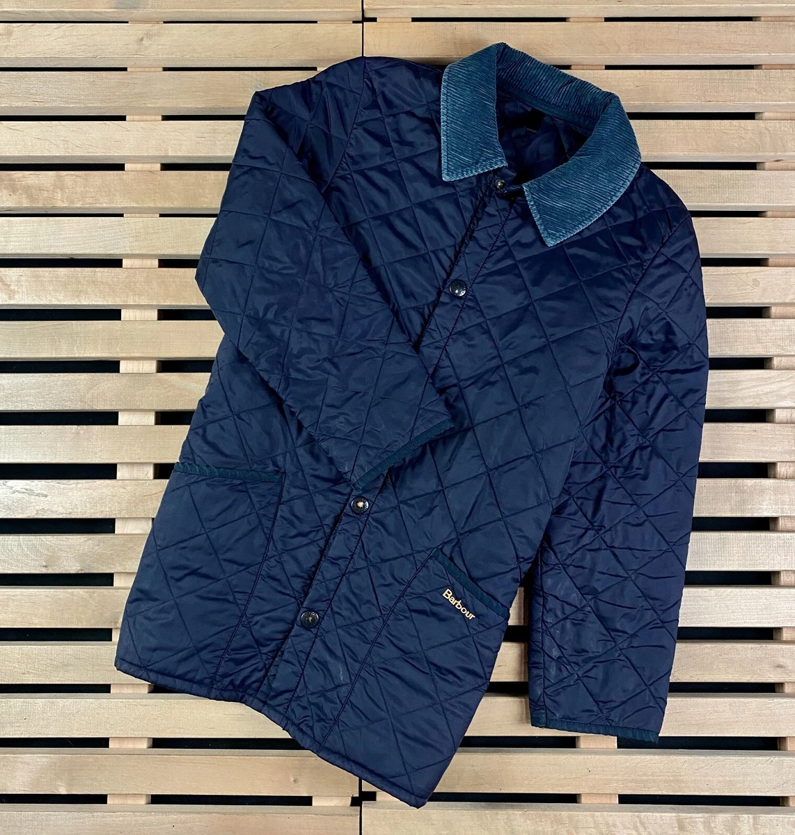 Barbour childrens liddesdale on sale quilted jacket
