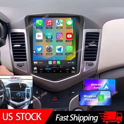 Car Apple Carplay Radio For Chevy Cruze 2009-2015 Android 13 4+64GB GPS Stereo