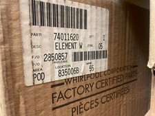 NEW OEM Whirlpool Cooktop Warming Zone Element 74011620 7406P454-60 F21