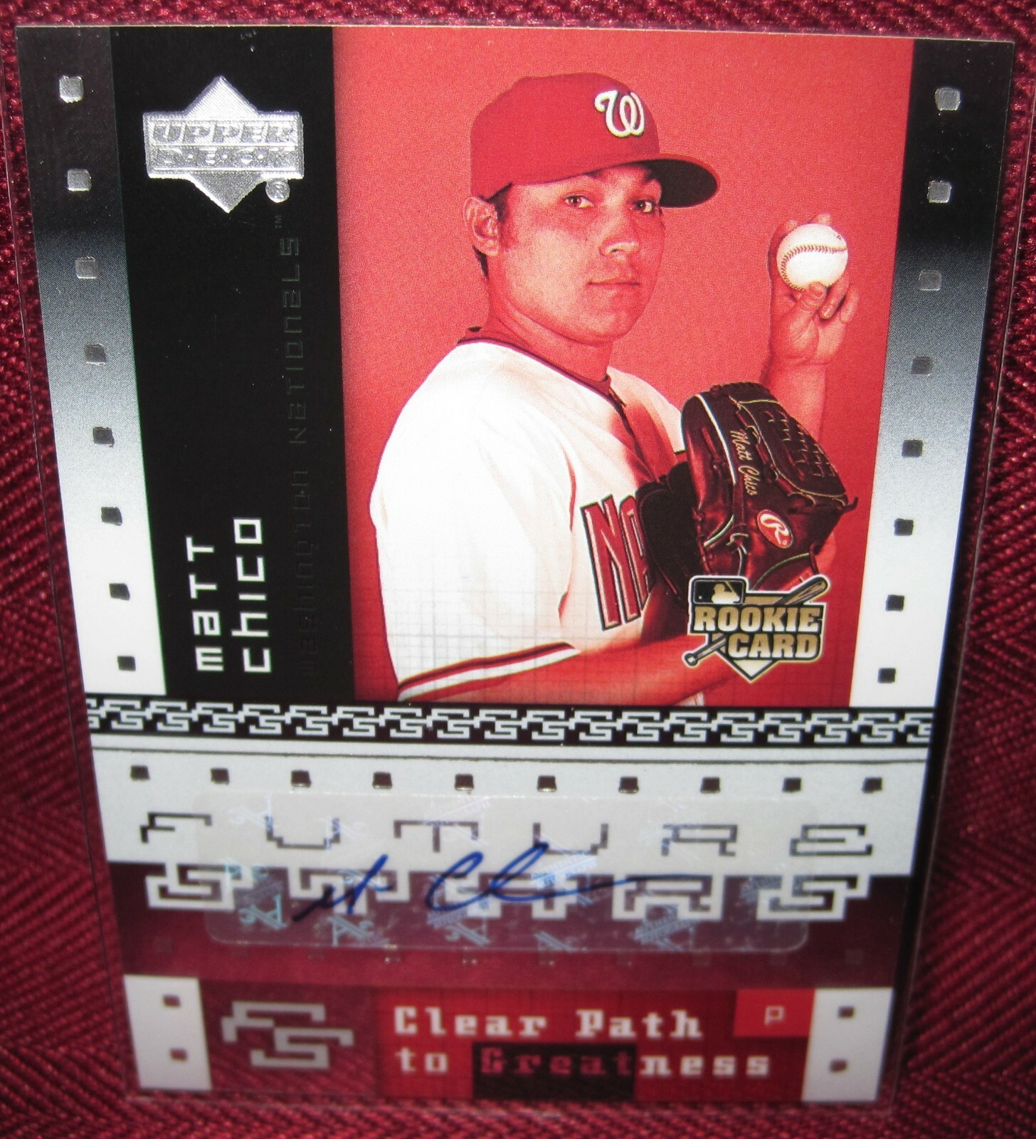 2007 UPPER DECK CLEAR PATH TO GREATNESS AUTOGRAPH #117 MATT CHICO RC | eBay