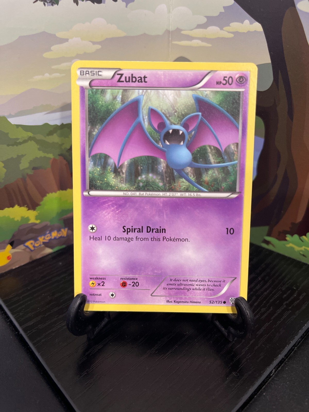 Zubat 52/135 - Plasma Storm - Common - Pokemon Card TCG - LP