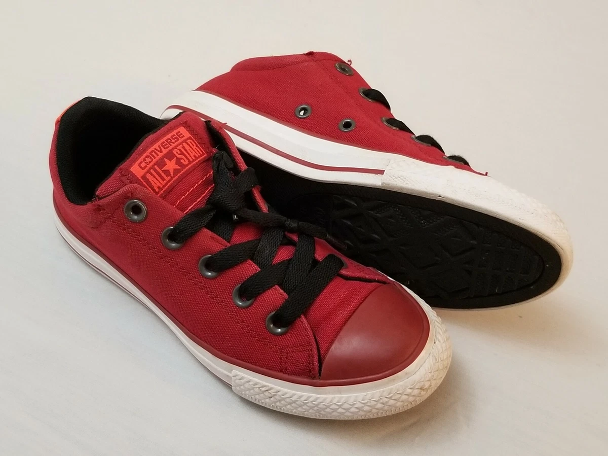 Red converse size 2 discount