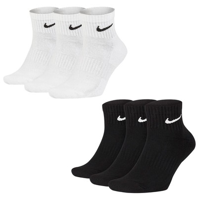 6 Paar Nike Everyday Lightweight Ankle Sneaker Quarter Socken SX6899-100
