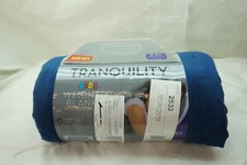 KIDS WEIGHTED BLANKET TRANQUILITY WASHABLE COVER 6 LBS POUNDS BLUE AGE 10 NEW