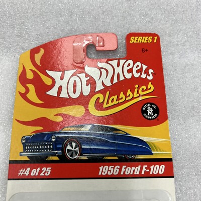 HOT WHEELS CLASSICS SERIES #1 CANDY PURPLE 1956 FORD F-100 New On