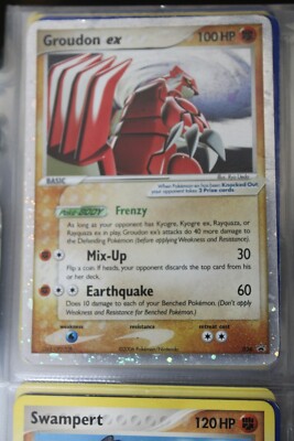 Pokemon - Groudon ex - 2006 Card - 038 - Promo/Star - Holo | eBay