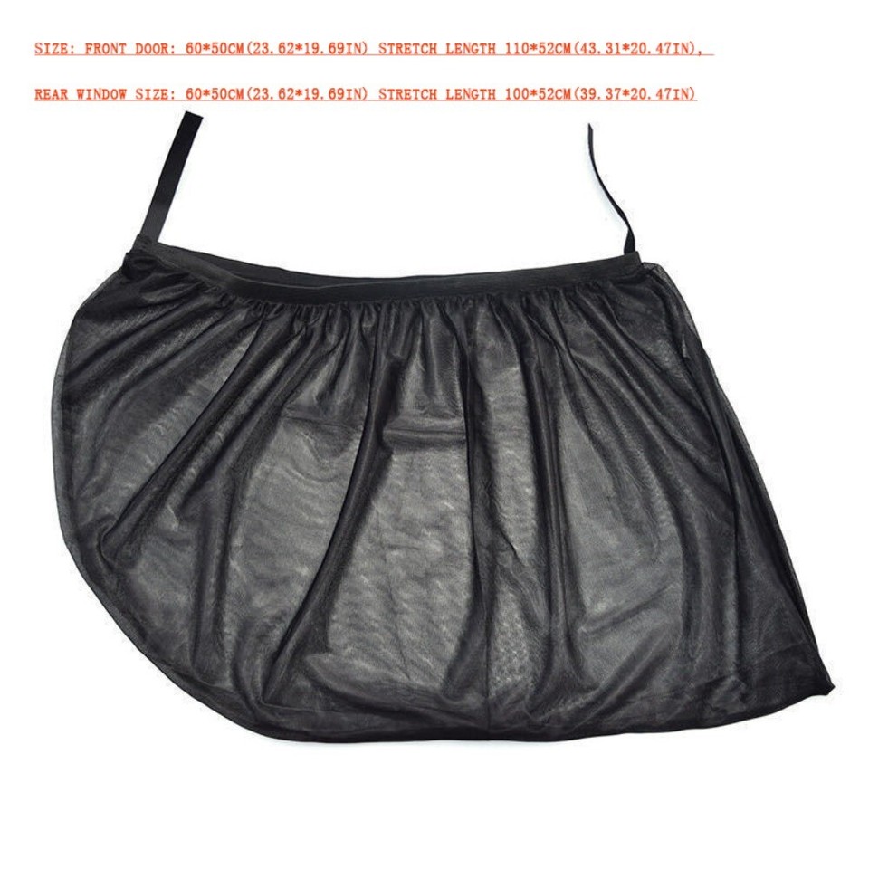 Removable Car Window Screens Privacy Guard Car Sun Shade Mesh Universal