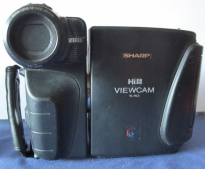 Sharp VL-  HL |  & vl - HL II Viewcam Hi8 Camcorder VINTAGE