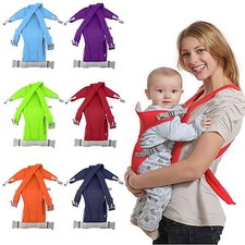 Ergonomic Breathable Infant Baby Carrier Adjustable Wrap Sling Newborn Backpack