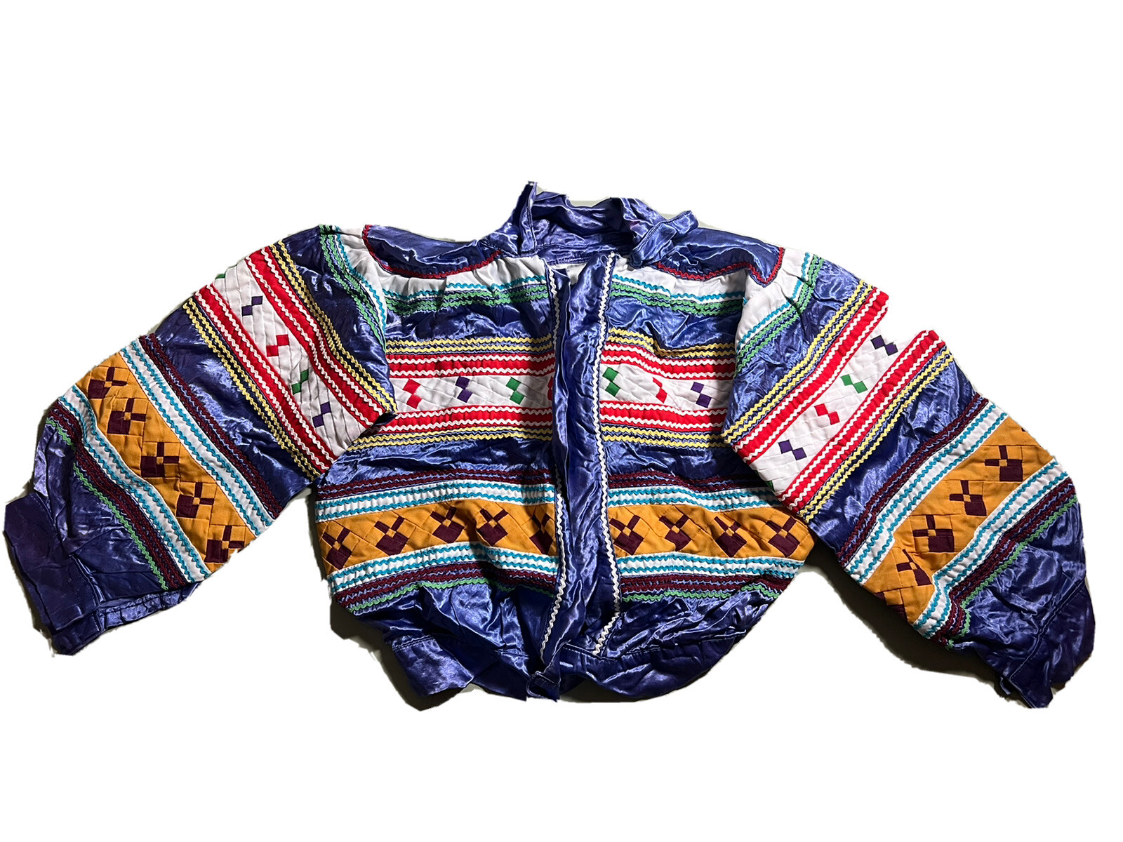 Seminole Native American Patchwork Jacket Childre… - image 1
