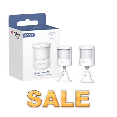 2 Pack Aqara Motion Sensor P1, Alert System Detection, and Home Automation