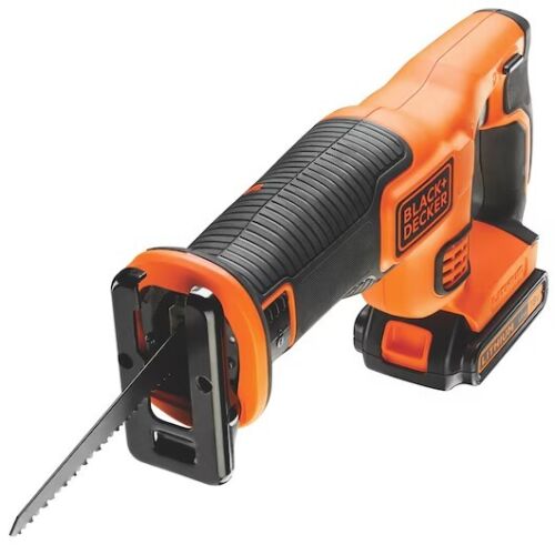 BLACK+DECKER 18V 1.5Ah Recip Saw, 1.5Ah battery, Charger, 1 blade BDCR18C1Q-GB - Picture 4 of 6