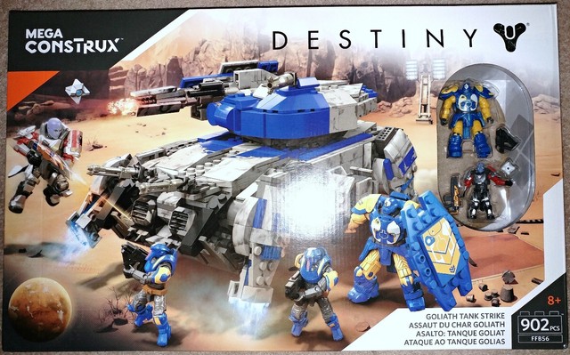 mega construx destiny goliath tank