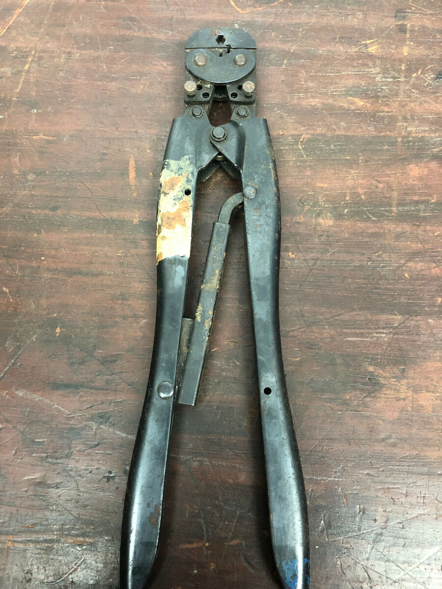 AMP, PIDG Crimper, Wire Cable Crimping Tool 16-14, 2-1/2 - 4 AMP, PIDG Crimper, Wire Cable Crimping Tool 16-14, 2-1/2 - 4