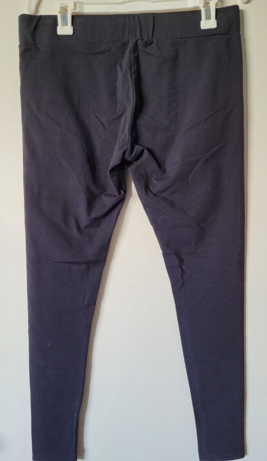 Matty M Basic Solid Black Stretch Pants Size XL - image 7
