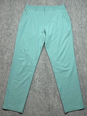 The Only Pant Dress Pants Mens Size 32x32 Lime Green Solid Stretch New |  eBay