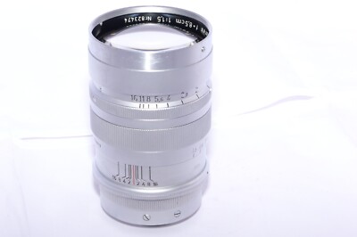 Leica SUMMAREX 8.5cm f1.5 Portrait Lens. Hood. Finder. Caps