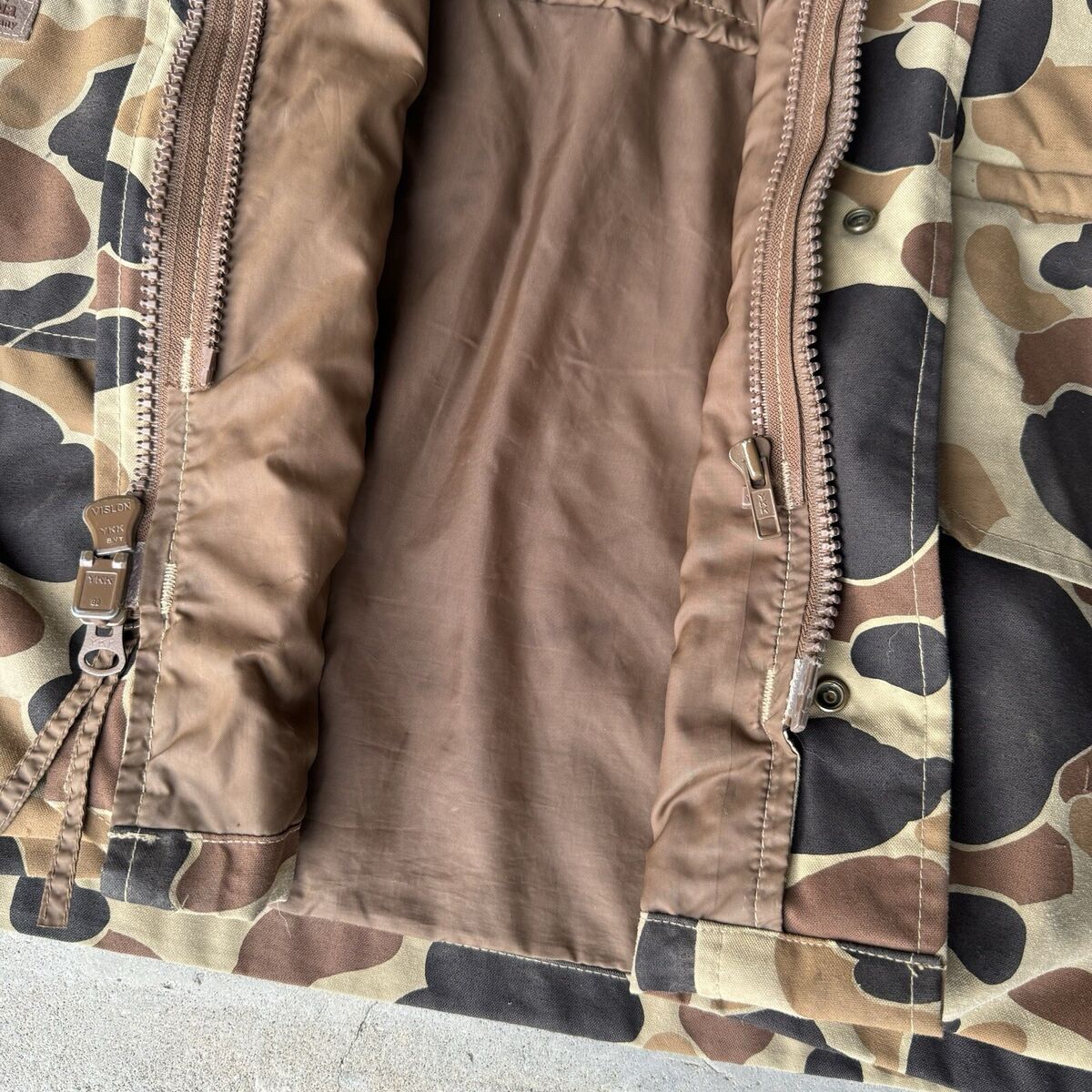 Vintage Columbia Duck Camo Jacket Men's L Tall Omni Tech Vintage Columbia Duck Camo Jacket Men's L Tall Omni Tech