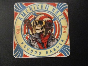 New Belgium Brewing Voodoo Ranger American Haze Sticker Craft Beer Brewery Ebay
