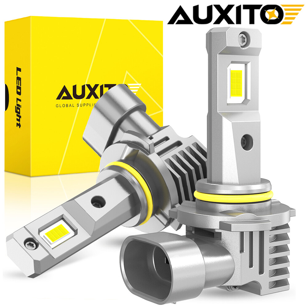 AUXITO 9005/HB3 Bulbs - Super Bright 30,000LM, 6500K Cool White, Plug & Play With Fan, 50,000 Hour Life (2 Pack) - View #7