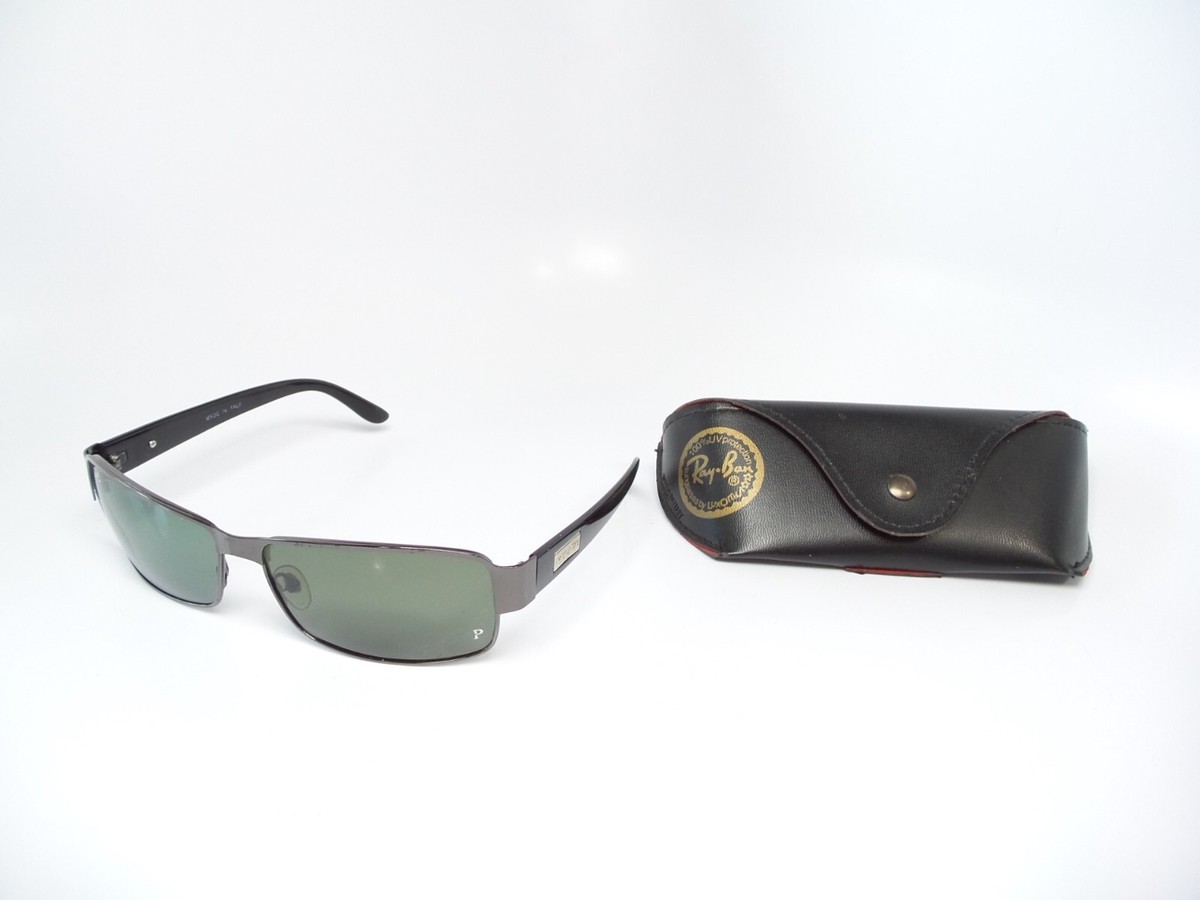 RARE Vintage Ray Ban POLICE BRANDED Sunglasses 9011 68 13-136 Italy