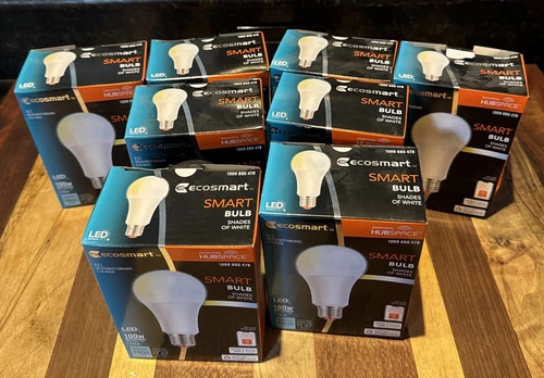 Ecosmart Smart Bulb 1009880478 Set Of 8 Shades Of White-image
