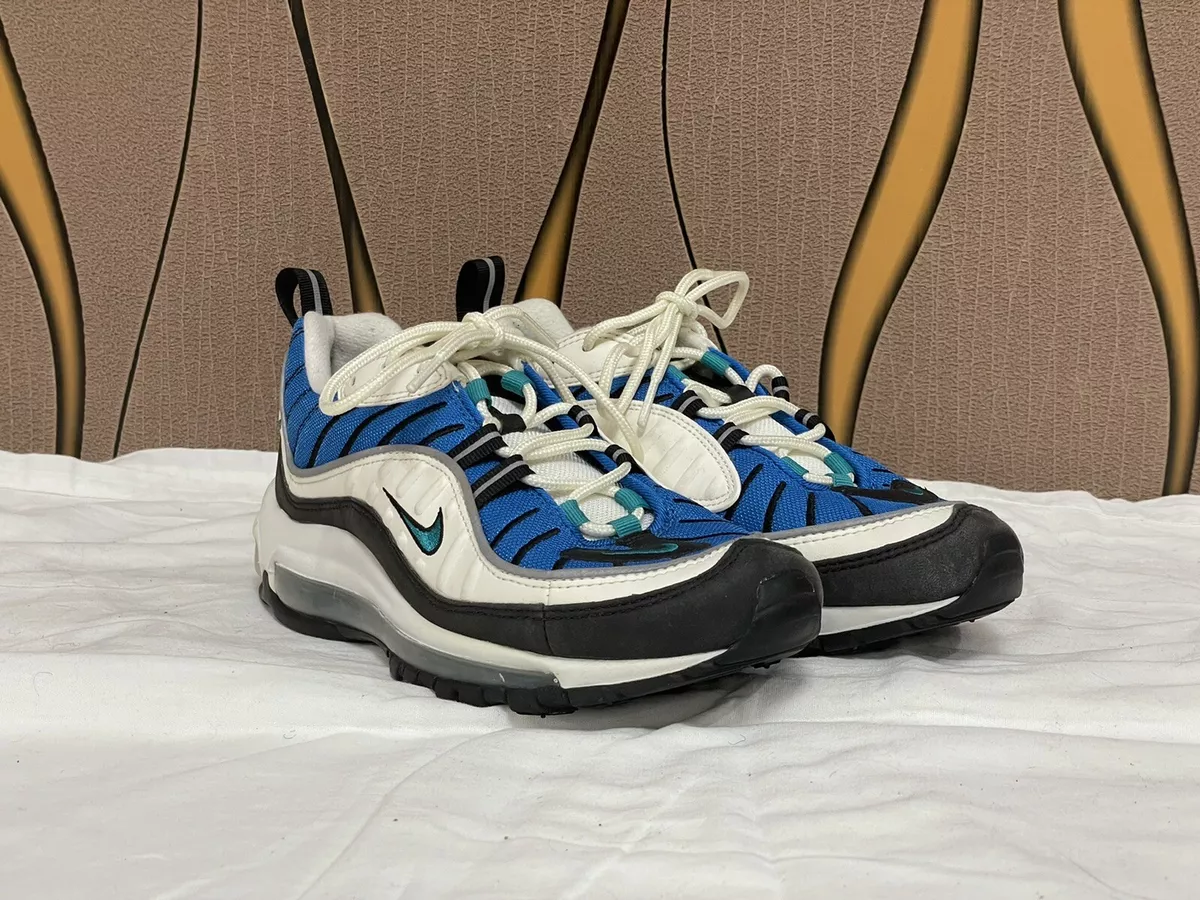 NIKE AIR MAX 98 Blue Nebula Women s Sneakers Size 8.5 AH6799 106