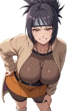 Anko Naruto Waifu Weatherproof Anime Sticker 6" Car Decal