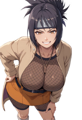 Anko Naruto Waifu Weatherproof Anime Sticker 6'' Car Decal