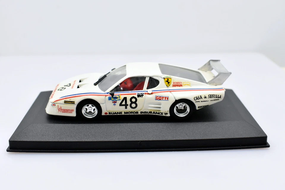 Modellino auto scala 1:43 FERRARI 512 BB 81 diecast modellismo racing collezione - Immagine 4 di 4