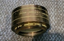 Tiffen Series 7 Lens Shade  708 Adapter Ring Threaded for camera USA Made