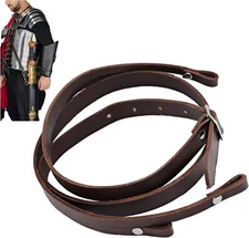 Medieval Roman Gladius Legionary Leather Baldric Sword Belt Accessory