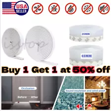 Door Seal Strip Weather Stripping Window Seal Strip Bottom Door Draft Stopper US