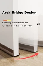 Large Door Draft Stopper for Bottom of Doors Under Door Draft Noise Gap Blocker