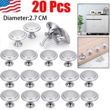 20PCS Cabinet Knobs Drawer Pulls Door Handles Kitchen Hardware Brushed Nickel