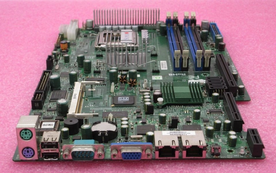 Supermicro PDSMU Rev 1.1 LGA775 Xeon 3000/3200 4x DIMM Slots Server Motherboard - Image 2 of 4