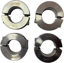 Bore 7/8'' Double Split Shaft Collar Stainless Steel Lock Collar Clamp Set Sc...
