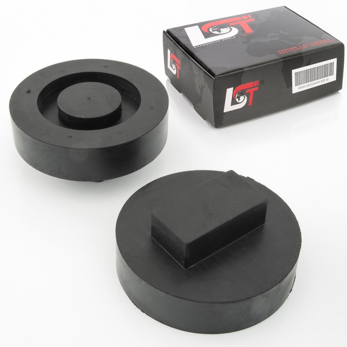 2x Adapter Jack Recording Lift Platforms Rubber Block for BMW X3 X1 X4
