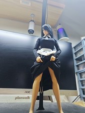 1 Juego Escala 1/6 Mujer Muñeca Ropa Criada Cosplay Vestido Ajuste 12" Figura de Acción