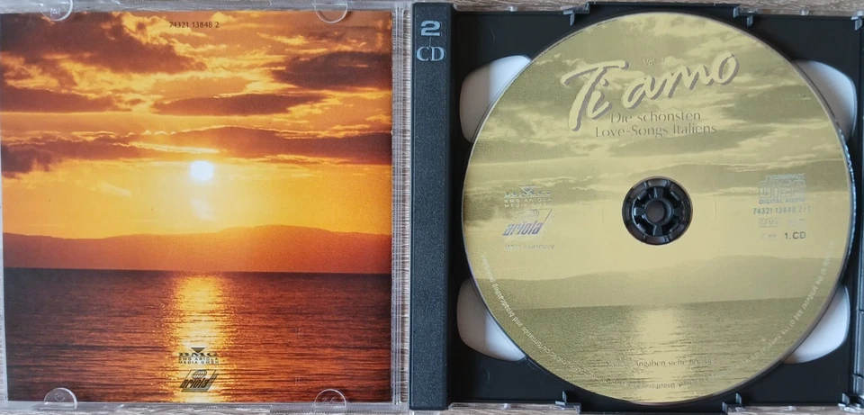 Ti amo - Die schönsten Love Songs Italiens - Various - 2 CD / BMG Ariola 1993 - Bild 2 von 4