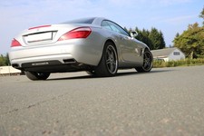 Fox Duplex Auspuff Sportauspuff f&uuml;r Mercedes SL R231 3,0 245kW 3,5l 225kW 4,7l
