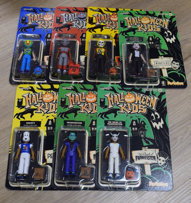 Super 7 Halloween Kids Reaction Figure YOU PICK Universal Monsters Snoopy Misfit