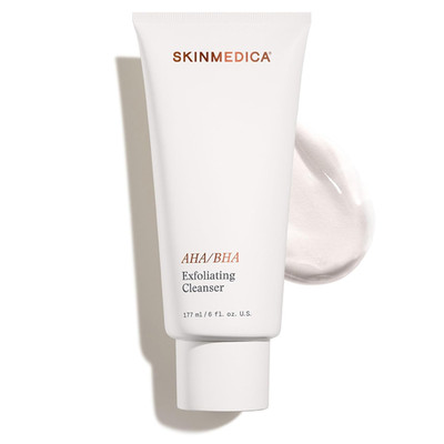 AHA/BHA Exfoliating Face Wash (NEW Packaging),Gentle Facial Exfoliating Scrub wi