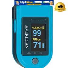 Compact Fingertip Pulse Oximeter - Accurate SpO2 Measurement Great for Seniors